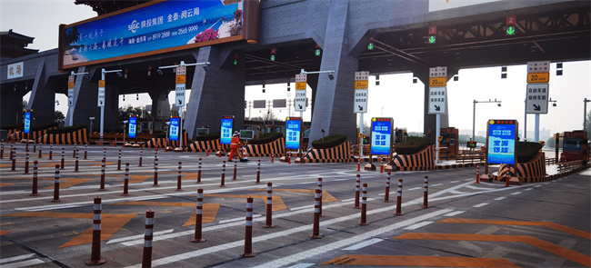 机场收费站LED