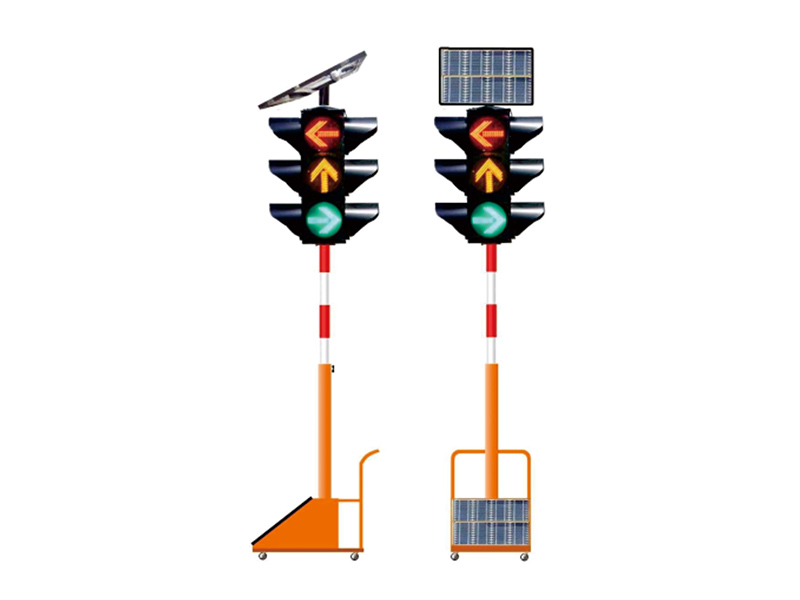 陕西交通设施-移动式太阳能交通灯
