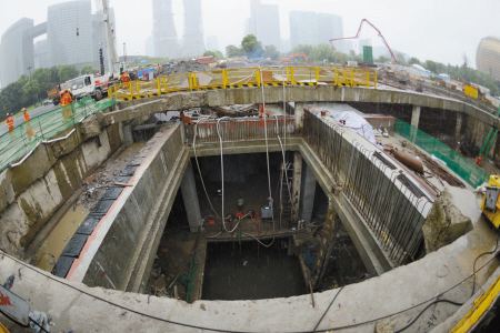 郑州地铁5号线停车场工程通过单位工程验收