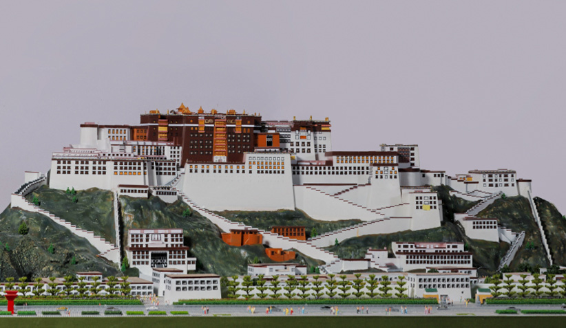 文化旅游沙盤模型