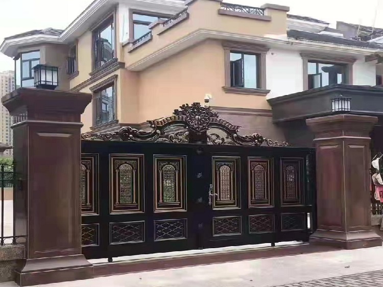 新疆铝艺别墅庭院门