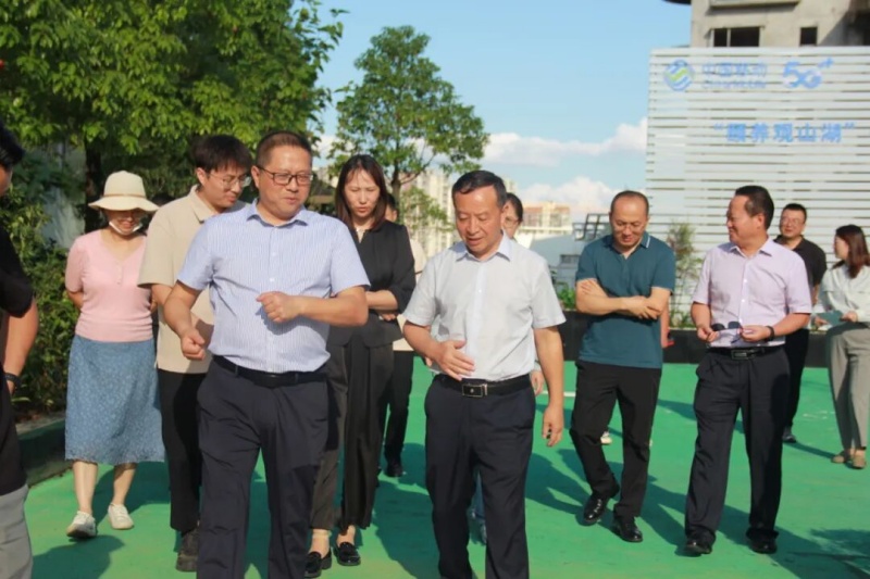 省政协人资环委调研组莅临我院调研“社区养老、医养结合”工作