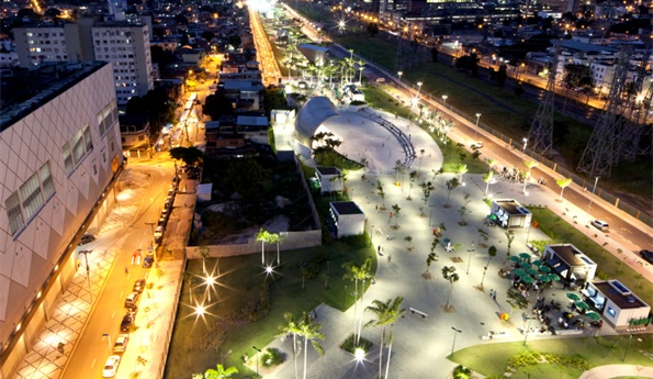 巴西里约奥运会马杜雷拉奥运公园灯