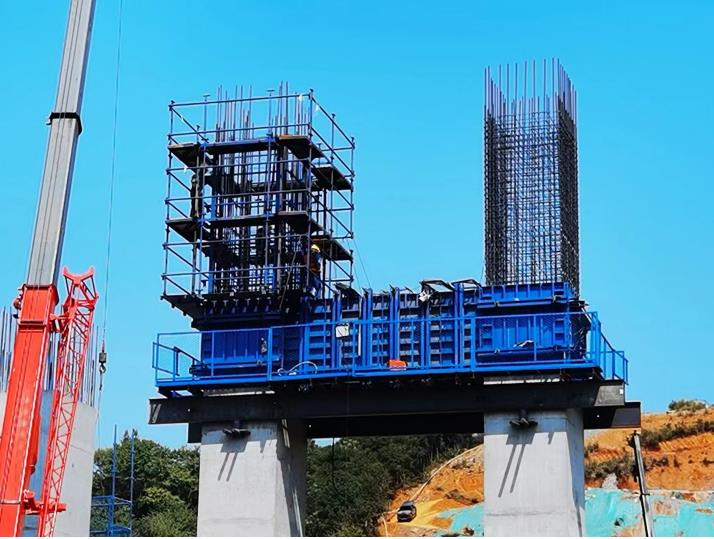 2022年给湖南高速路桥供的模板