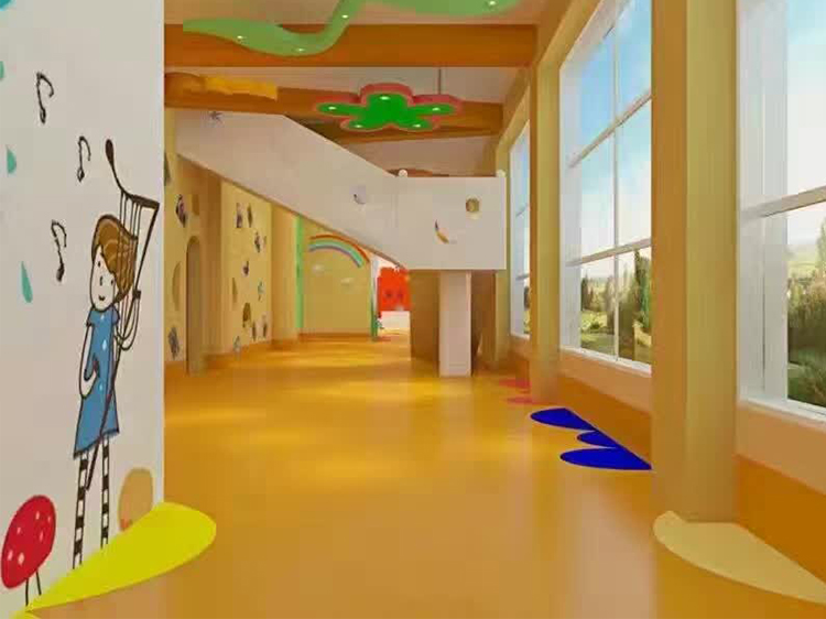 银川幼儿园塑胶地板