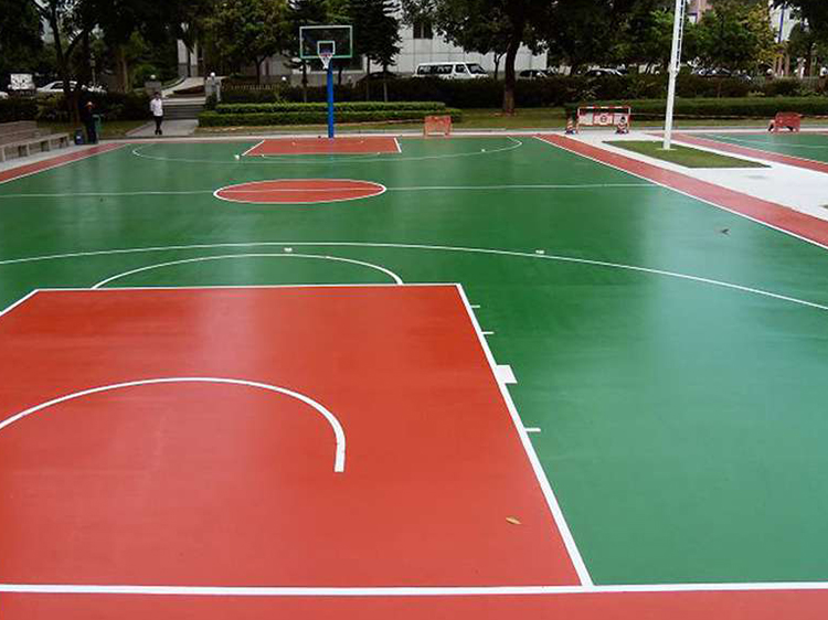 籃球場塑膠地板