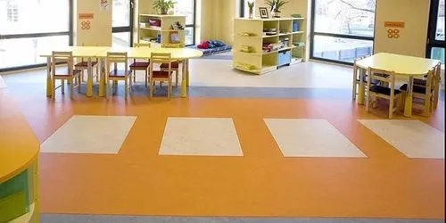 宁夏塑胶地板在教育系统的应用