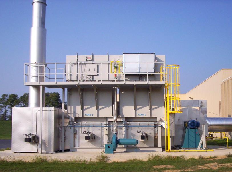 化工行業有機廢氣處理RTO設備