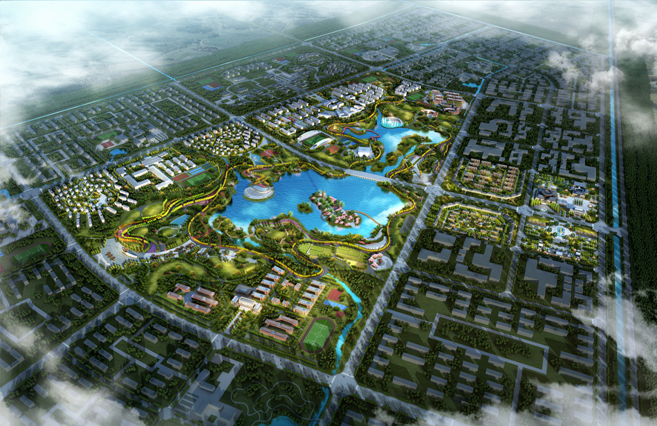 西安阿克苏新区景观设计