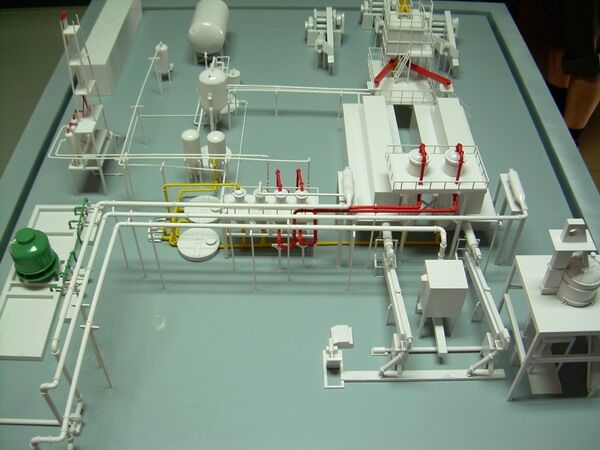 四川工業機械模型