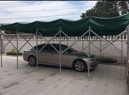 西安戶外雨篷-移動式車棚