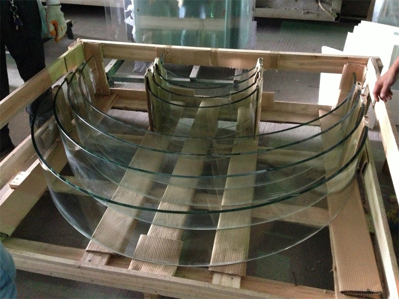 渭南弯钢夹胶玻璃制造