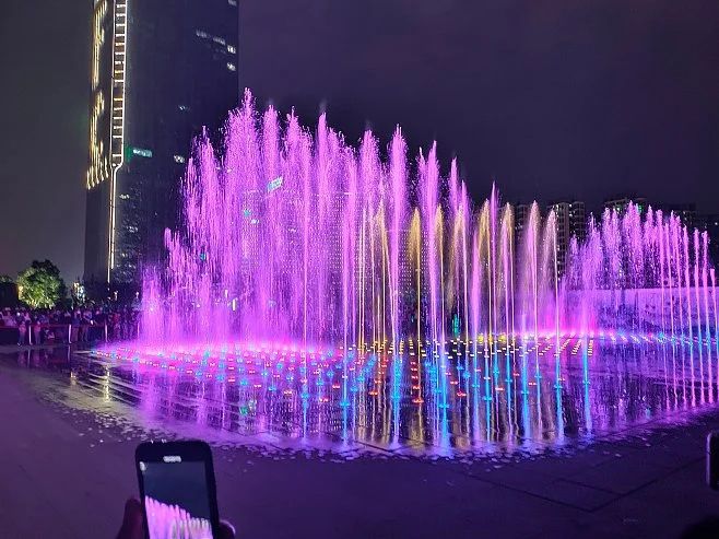 江津人民广场喷泉