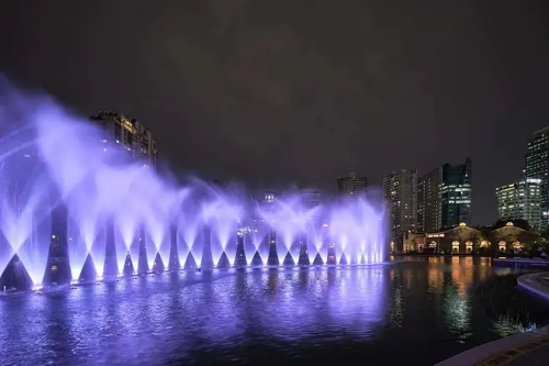 四川水帘音乐喷泉设计