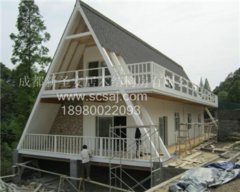 新圣安公司浅谈有关重庆木屋别墅的施工工艺