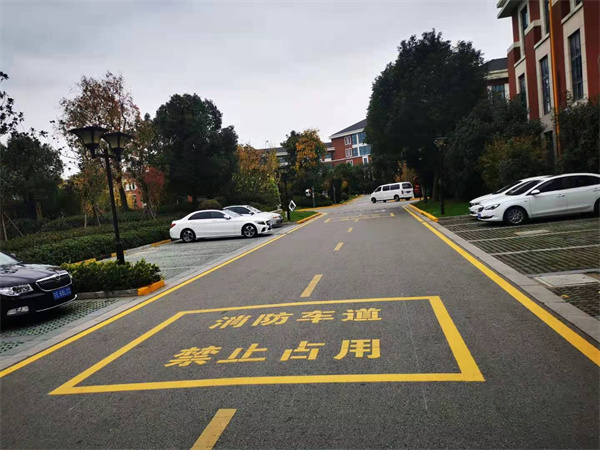 河南小区道路划线价格