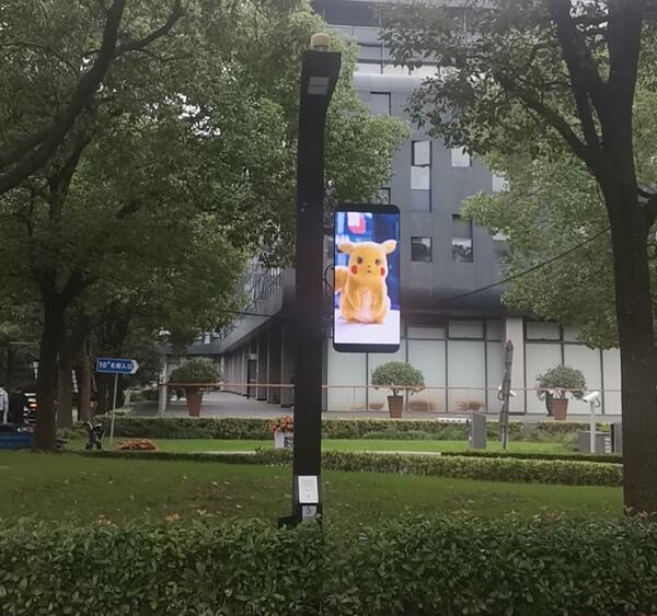 溫州某客戶智慧燈桿合作案例