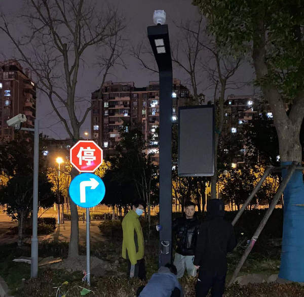 溫州某小區(qū)商業(yè)照明合作案例