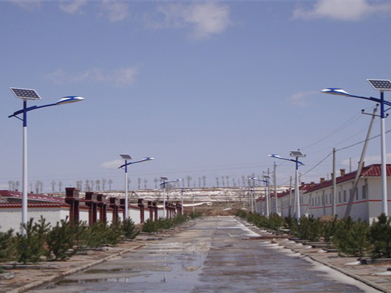 榆林红峒、延安子长农村太阳能路灯
