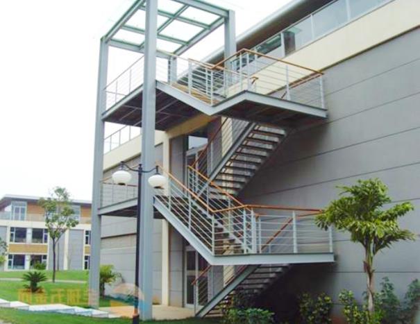 铜川钢结构楼梯定制