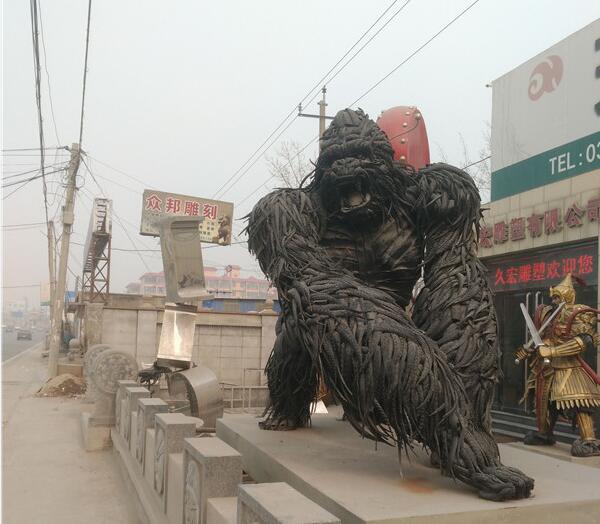 陕西大猩猩雕塑