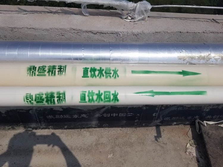 荆州直饮水进回水活水管路系统