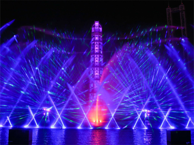 西安音乐喷泉：奇妙的水上交响曲