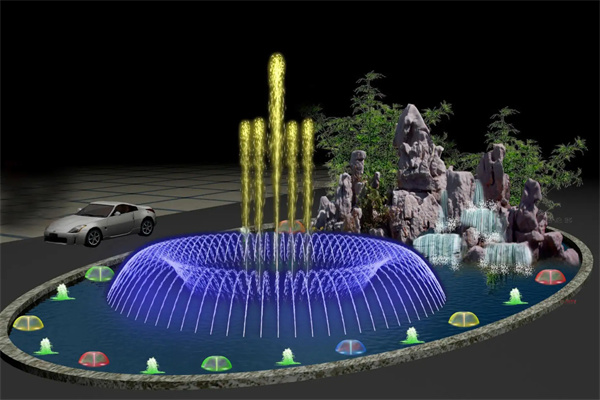 西安噴泉水景設計