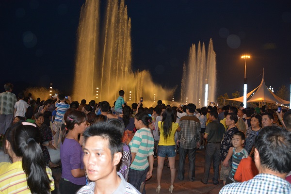 四川广场喷泉工程