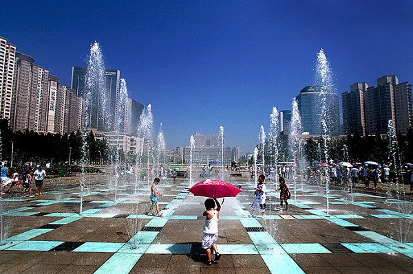 四川互动喷泉设计