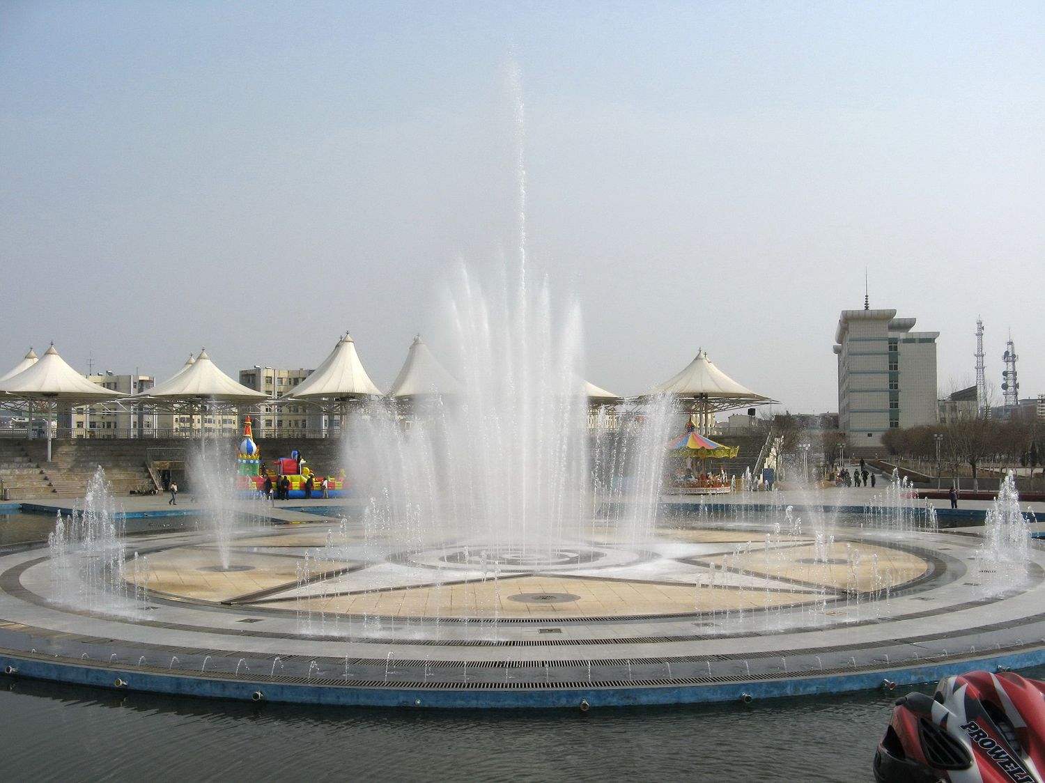 四川广场喷泉工程