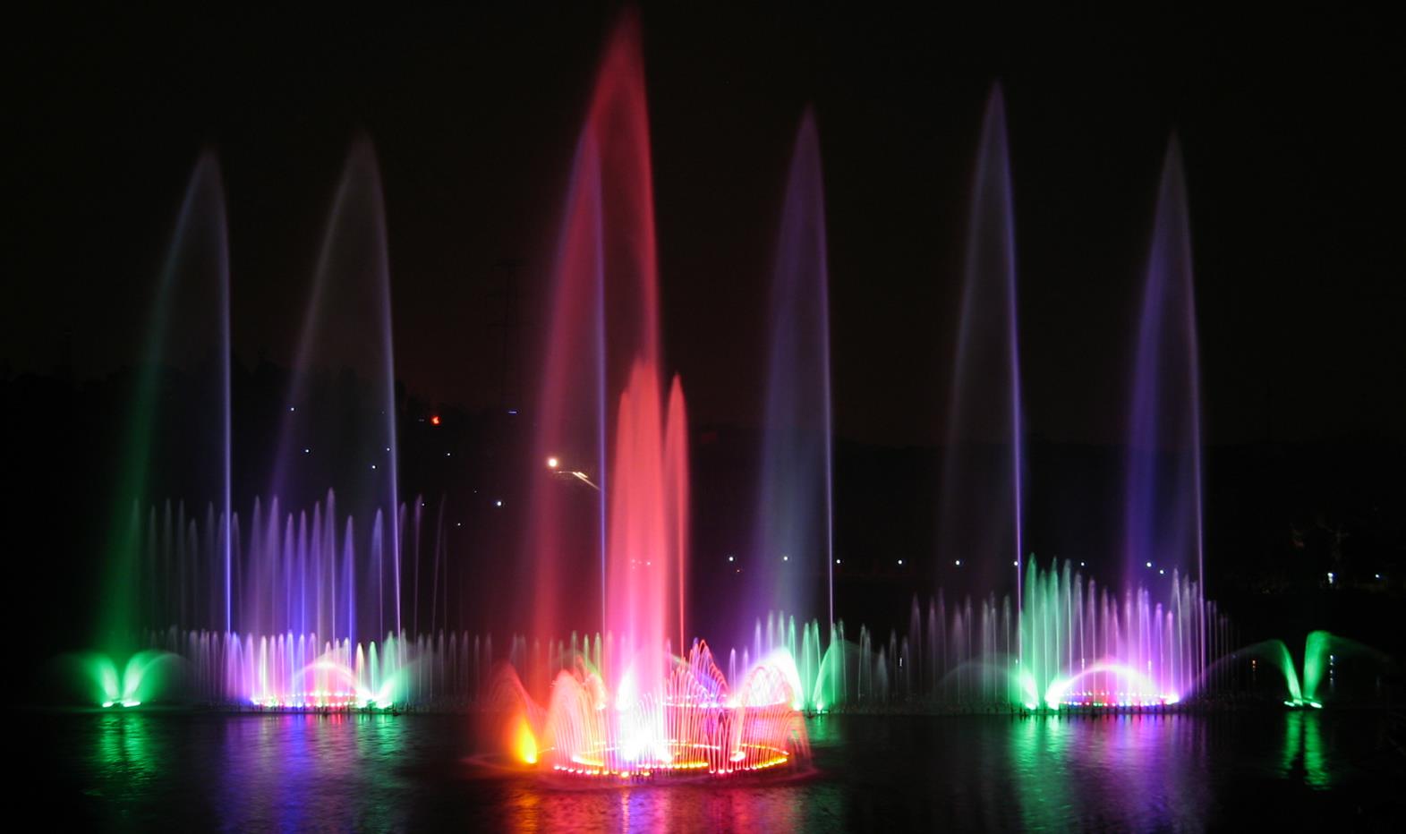 四川漂浮式喷泉生产