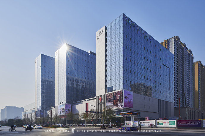 陕西GRC装饰构件生产公司办公楼外景