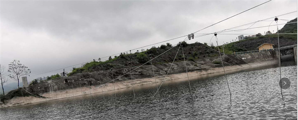 汉中市贝尔电子科技有限公司——拦渔电栅栏工程案例