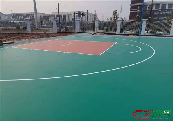 青白江玖龍智能包裝有限公司硅pu籃球場