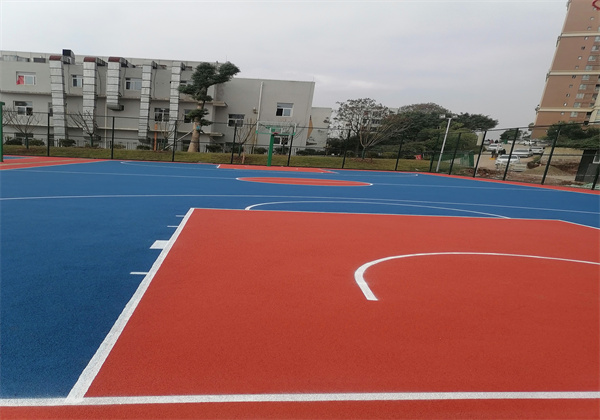 四川省广安市武胜县某中学校篮球场项目