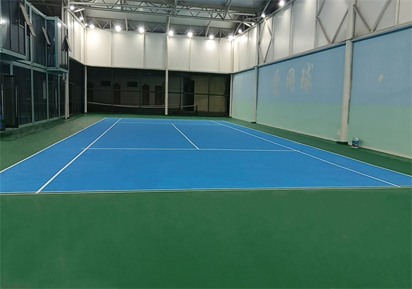 雅安某体育活动中心丙烯酸球场项目
