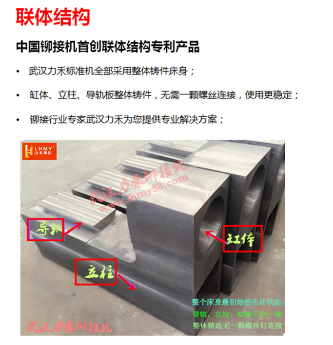 力禾铆接机床身