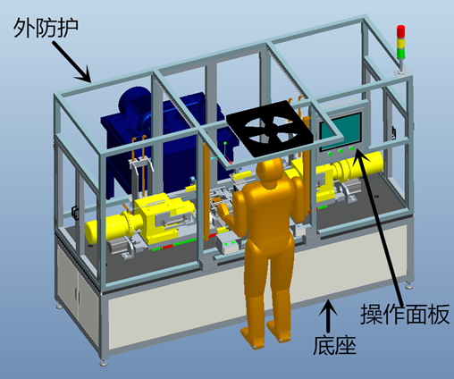 汽车座椅支架铆接机