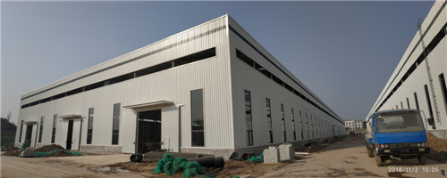 陕西汉华建业钢制品有限公司2#厂房钢结构工程
