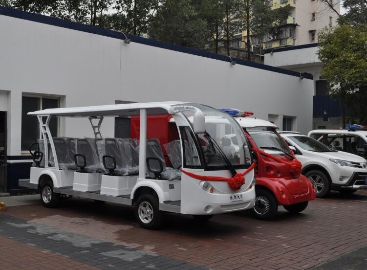 成都校園電動觀光車-成都大學