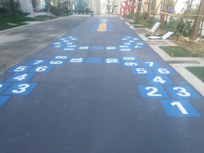 彩色防滑路面