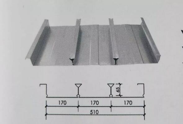YXB65-170-510闭口楼承板
