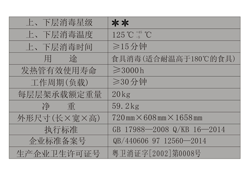 四川双门立式消毒柜 四川双门立式消毒柜
