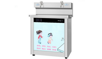 重庆幼儿园班级饮水机显示板调节演示