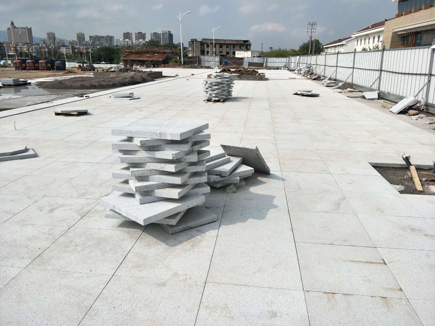 河南芝麻白厂家与二十一冶建设集团有限公司合作案例