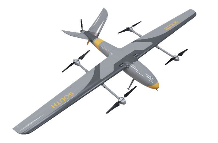 垂直起降固定翼無人機 智航SF2400