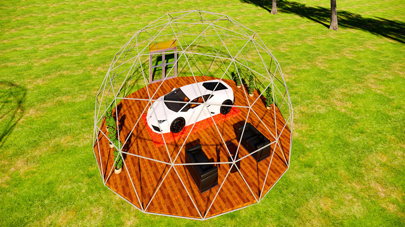 豪巨源10米球型帳篷