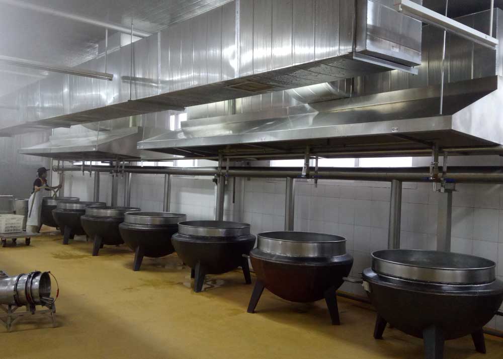 紫燕食品厨房设备工程案例