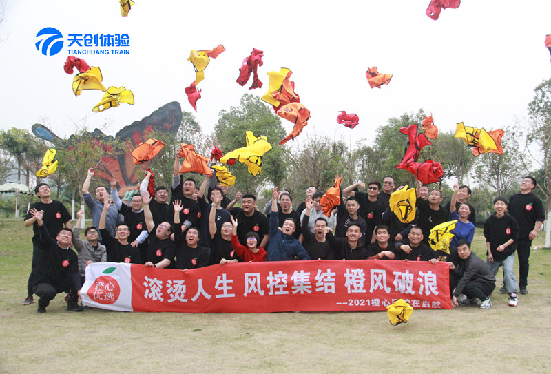橙心**風控部團建